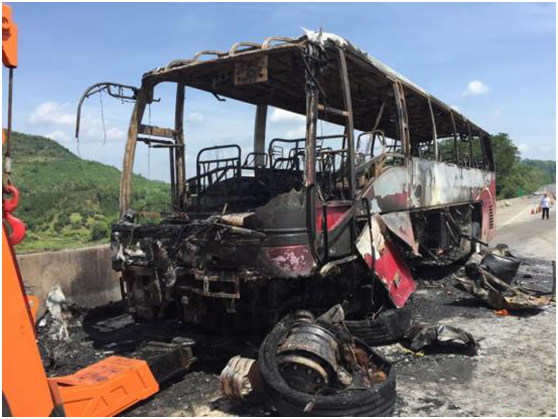 Accidente de autobús que mata a 35 personas en el centro de China: cómo garantizar la seguridad de los pasajeros